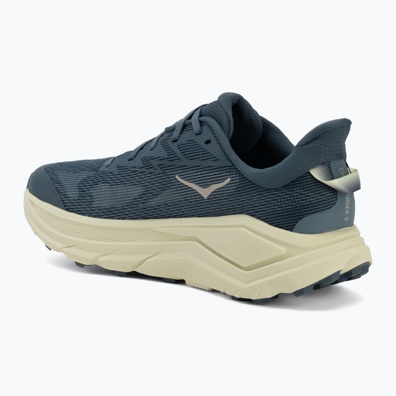 Férfi futócipők HOKA Challenger 8 faded navy/pampass grass 3