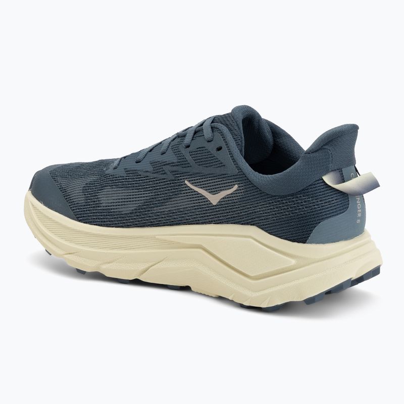 Férfi futócipők HOKA Challenger 8 Wide faded navy/pampas grass 3