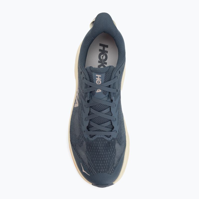 Férfi futócipők HOKA Challenger 8 Wide faded navy/pampas grass 5