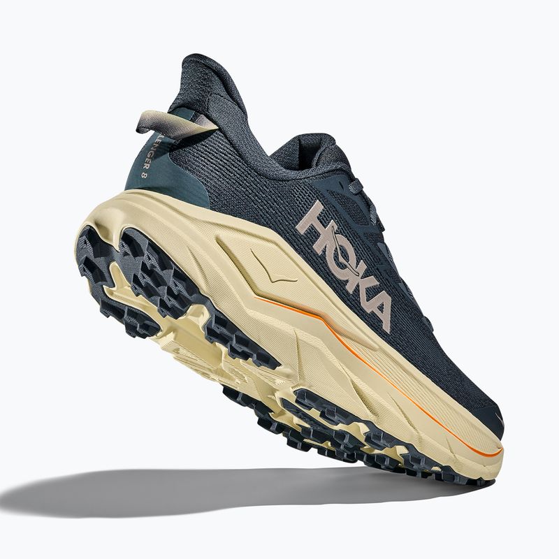 Férfi futócipők HOKA Challenger 8 Wide faded navy/pampas grass 8