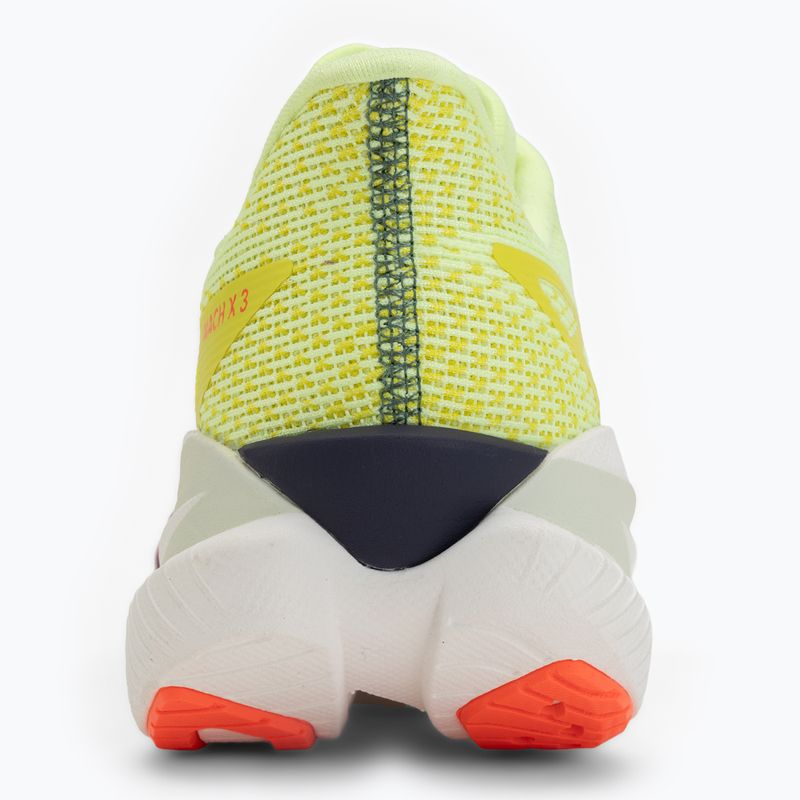 Férfi futócipő Hoka Mach X 3 Wide neon yuzu/squid ink 6