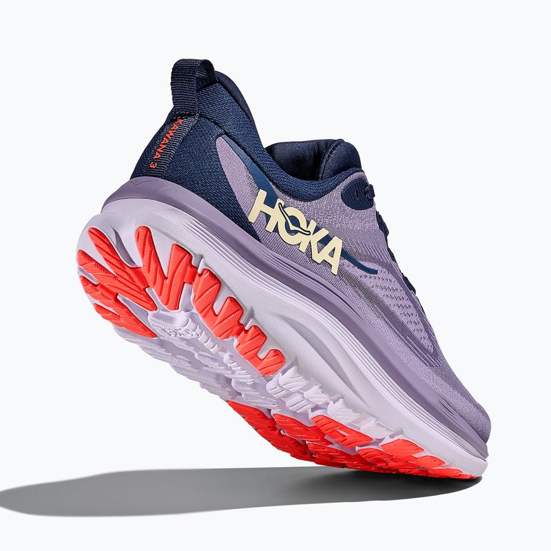 Női futócipők Hoka Kawana 3 berry jam/midnight blue 5