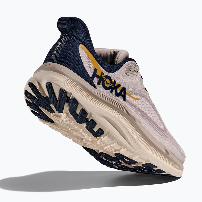 Férfi futócipők Hoka Kawana 3 putty/midnight blue 12