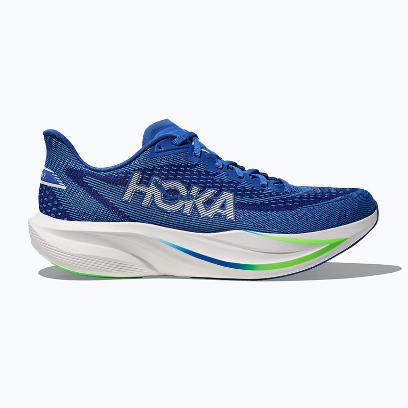 Férfi futócipők HOKA Mach 7 cobalt blue/neon green 3