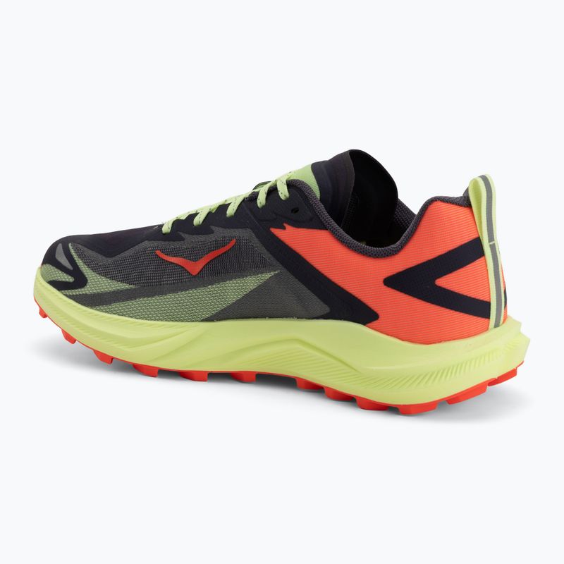 Férfi futócipők HOKA Zinal 3 squid ink/neon yuzu 3