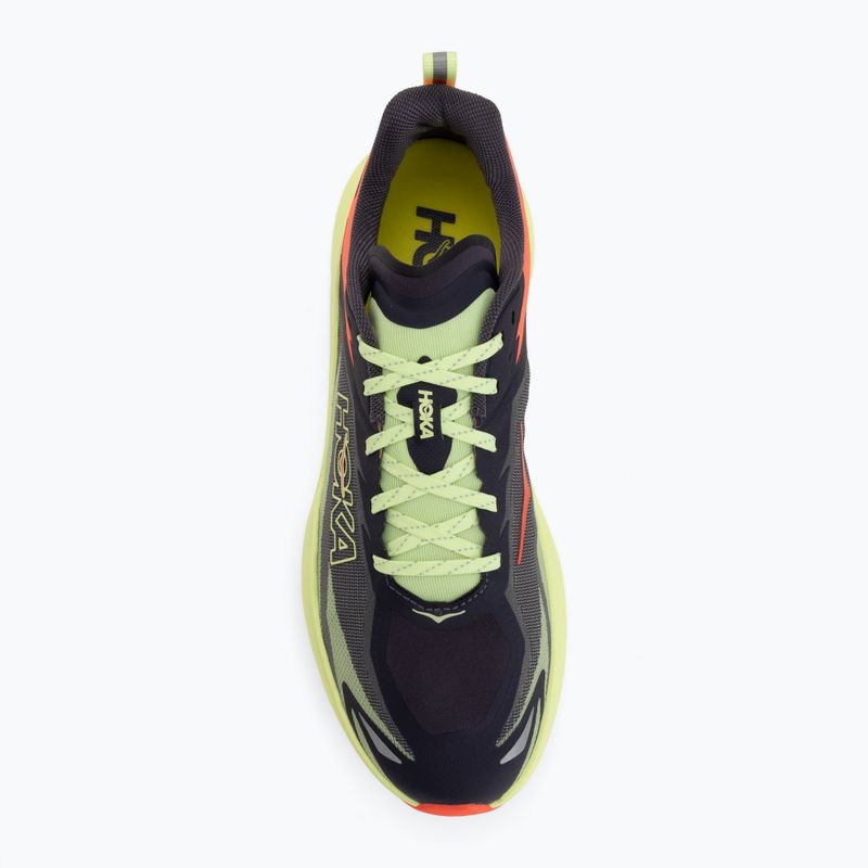 Férfi futócipők HOKA Zinal 3 squid ink/neon yuzu 5