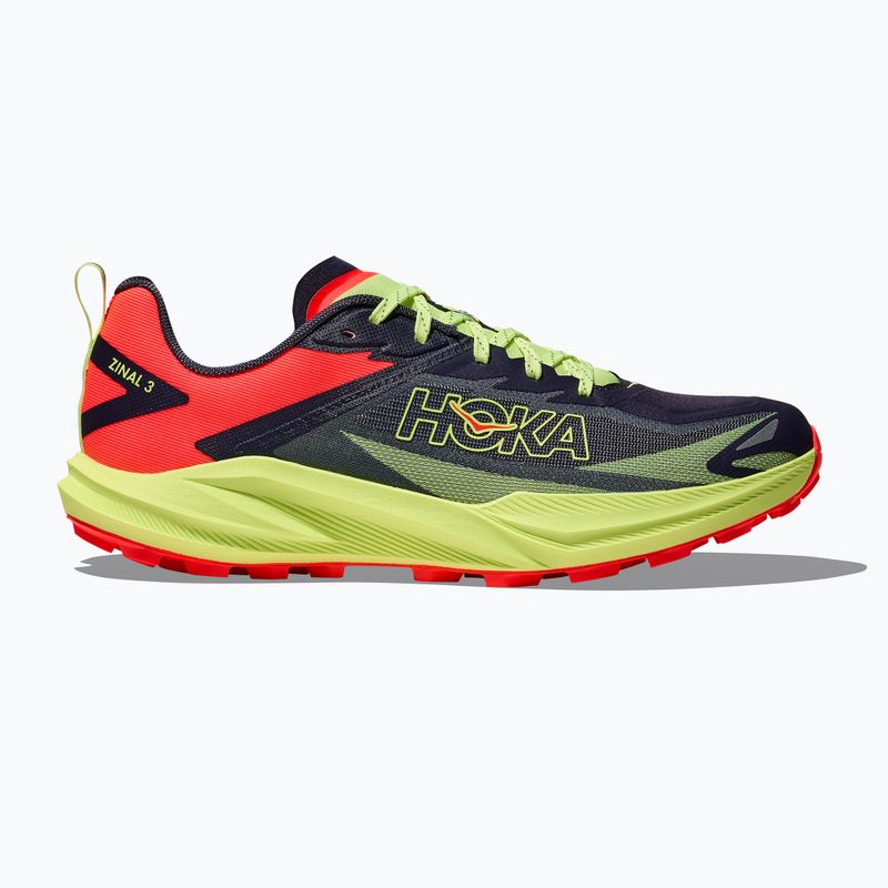Férfi futócipők HOKA Zinal 3 squid ink/neon yuzu 3