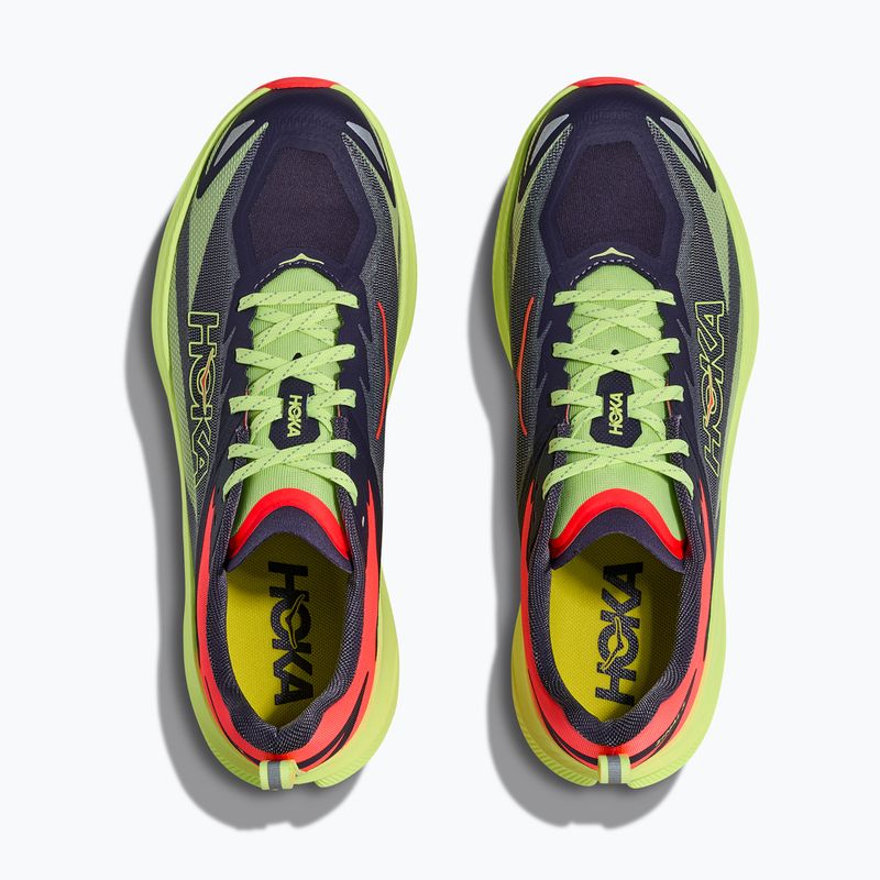 Férfi futócipők HOKA Zinal 3 squid ink/neon yuzu 7
