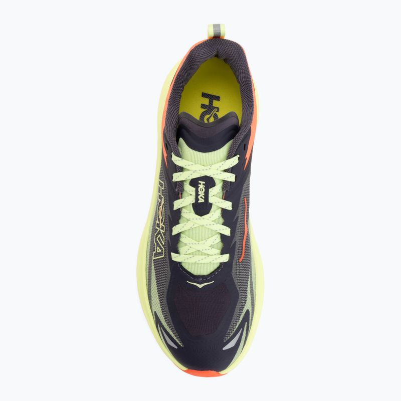Női futócipők HOKA Zinal 3 squid ink/neon yuzu 5