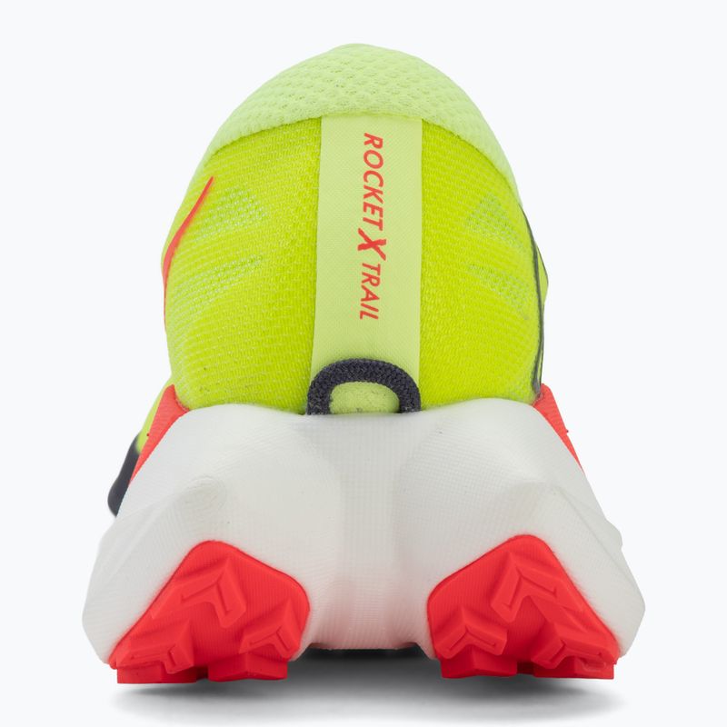 Férfi futócipők HOKA Rocket X Trail neon Yuzu/neon flame 6
