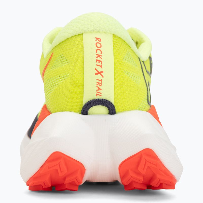 Női futócipők HOKA Rocket X Trail neon yuzu/neon flame 6