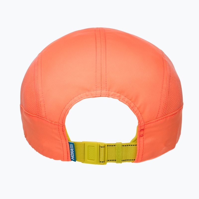 Baseball sapka HOKA Run neon cantaloupe 4