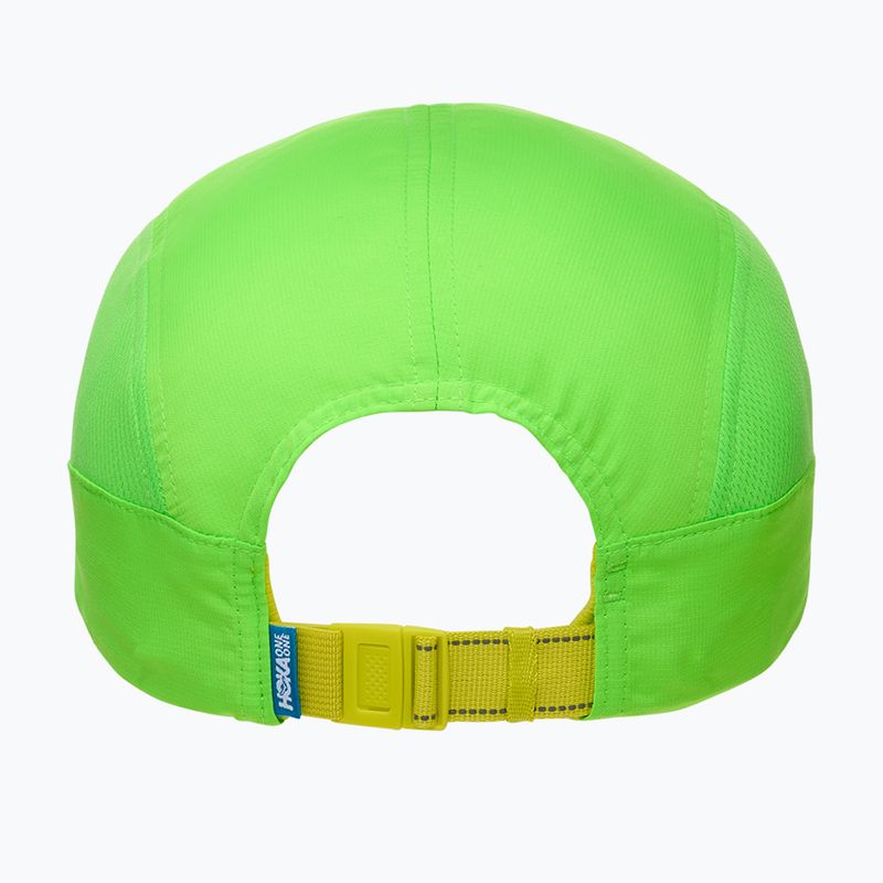 Baseball sapka HOKA Run neon green 4