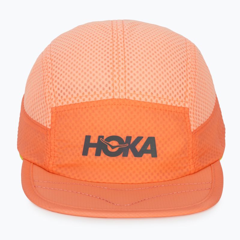 Baseball sapka HOKA Trail Race neon cantaloupe 2