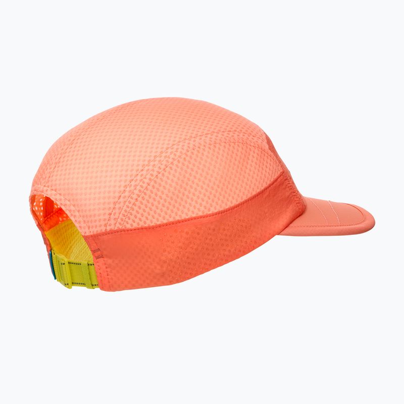 Baseball sapka HOKA Trail Race neon cantaloupe 3