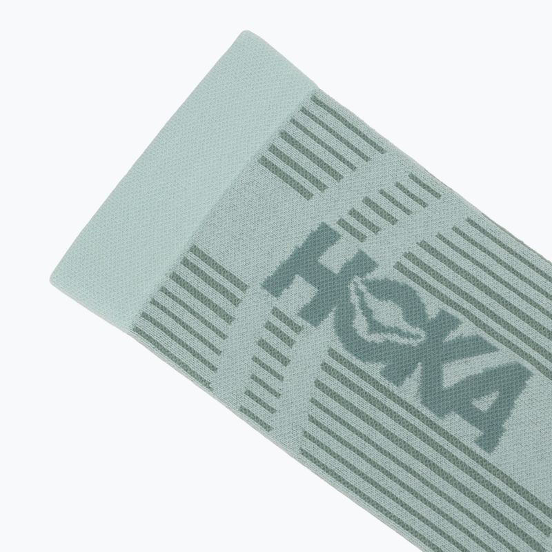 Zokni HOKA Trail Race Crew sage 3