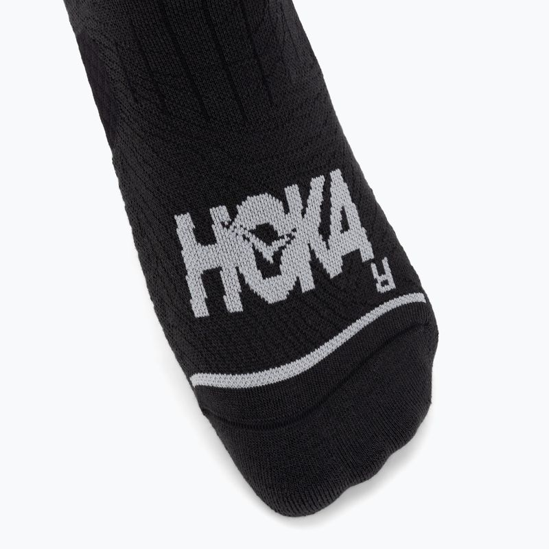 Zokni HOKA Quarter Run Sock 3-Pack black/black/black 3