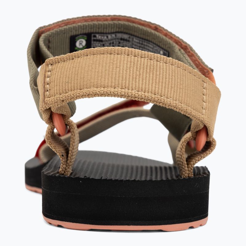 Női szandálok Teva Original Universal burnt olive multi 6