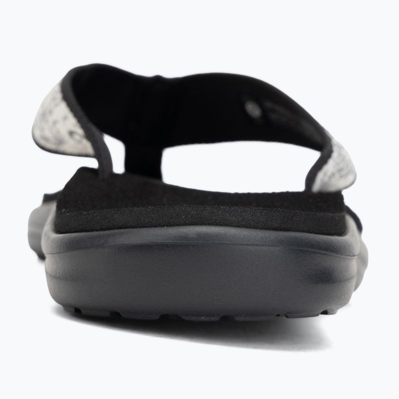Női papucsok Teva Voya enchanted forest black/white 6
