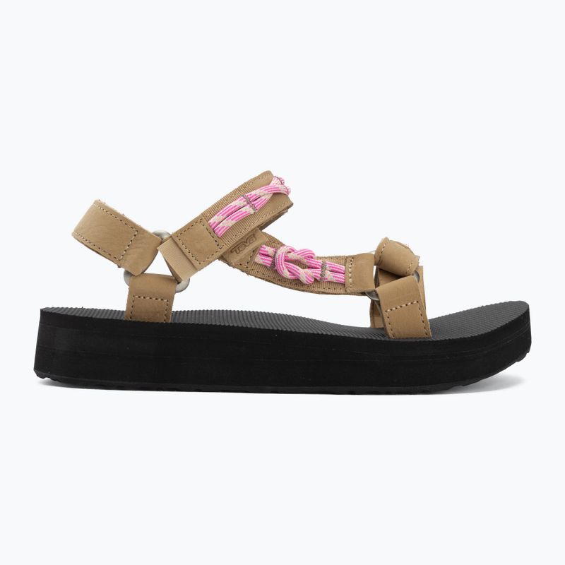Női szandálok Teva Midform Universal Crafted tan 2