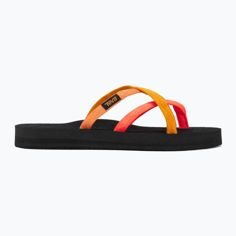 Női szandálok Teva Olowahu neon coral multi 2