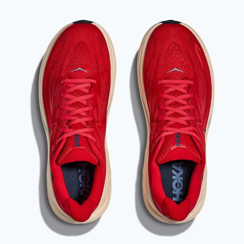 Férfi futócipők Hoka Clifton 10 vermillion/varsity navy 8