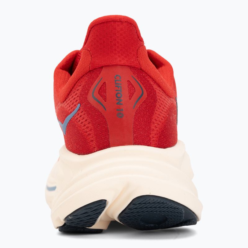 Férfi futócipők Hoka Clifton 10 vermillion/varsity navy 6