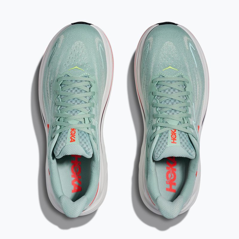 Férfi futócipők HOKA Clifton 10 sage/neon flame 7