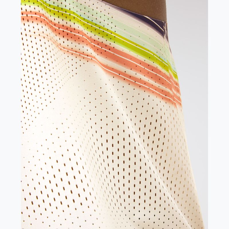 Férfi futópóló HOKA Race Day Singlet alabaster flare 8