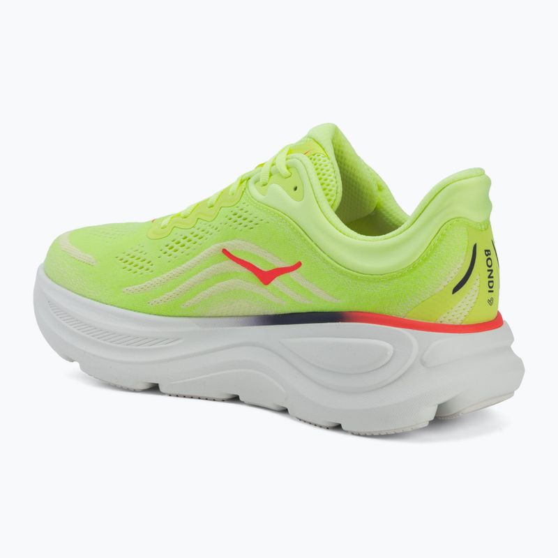 Férfi futócipők HOKA Bondi 9 Wide neon yuzu/sunlight 3