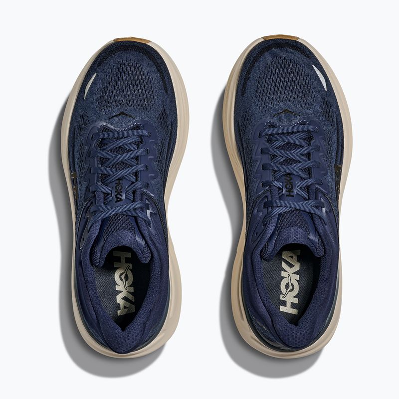 Férfi futócipő HOKA Bondi 9 Wide midnight blue/varsity navy 7