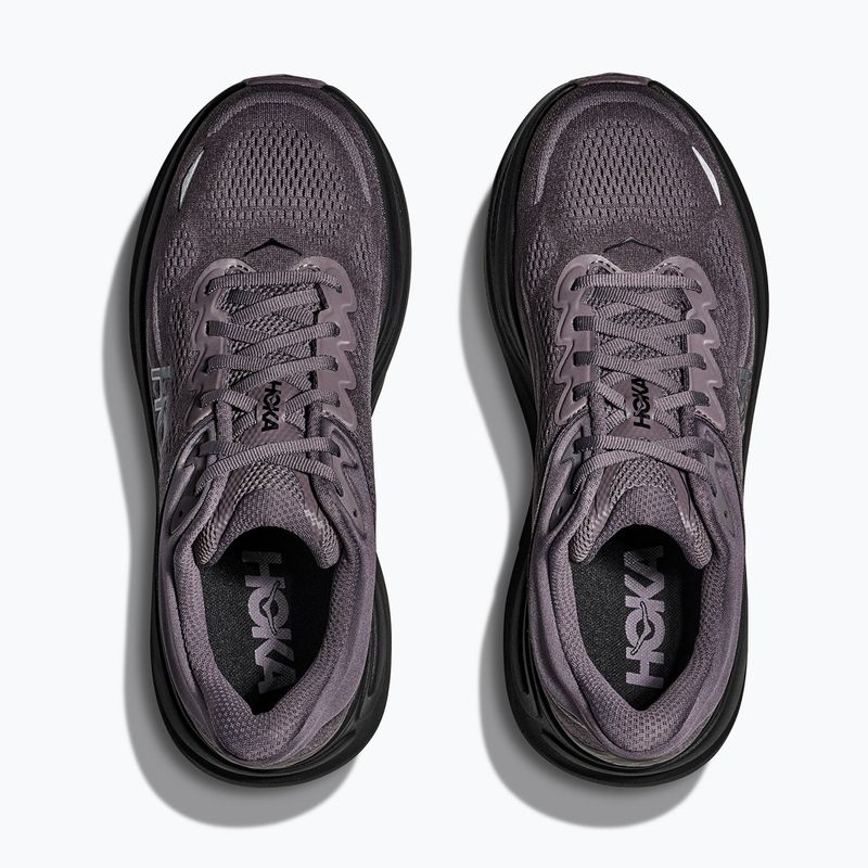Férfi futócipők Hoka Bondi 9 galaxy /carbon black 8