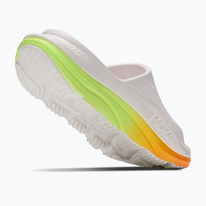 Papucsok HOKA Ora Recovery Slide 3 white/neon yuzu 5