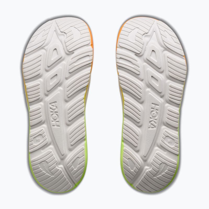 Papucsok HOKA Ora Recovery Slide 3 white/neon yuzu 7