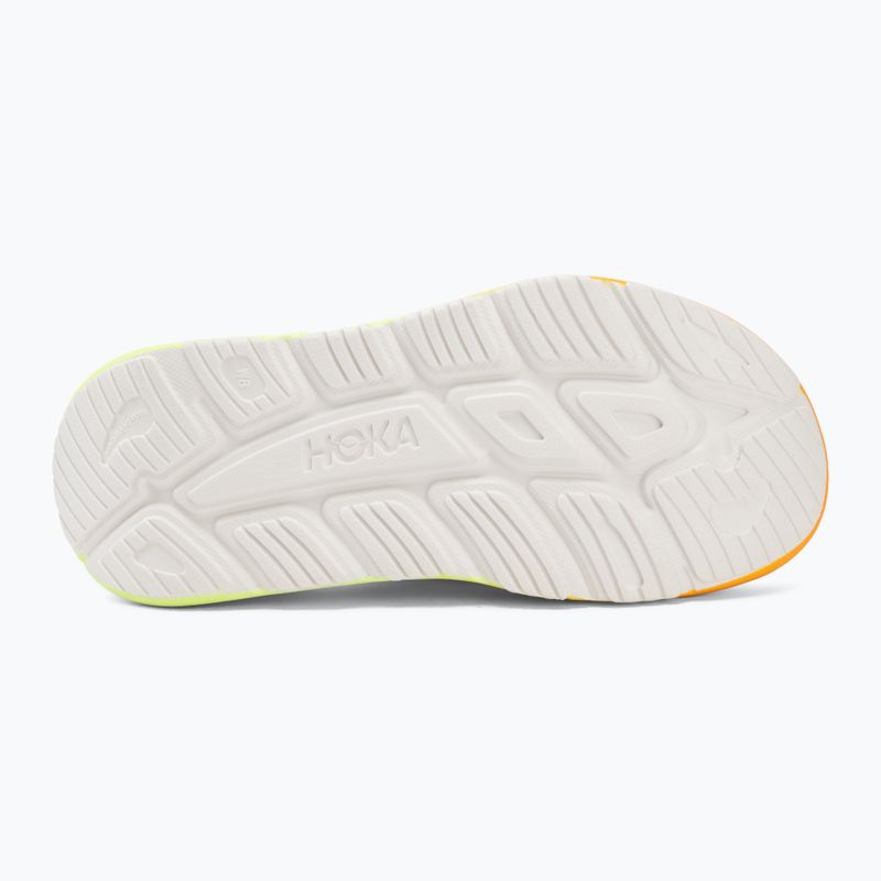 Papucsok HOKA Ora Recovery Slide 3 white/neon yuzu 4