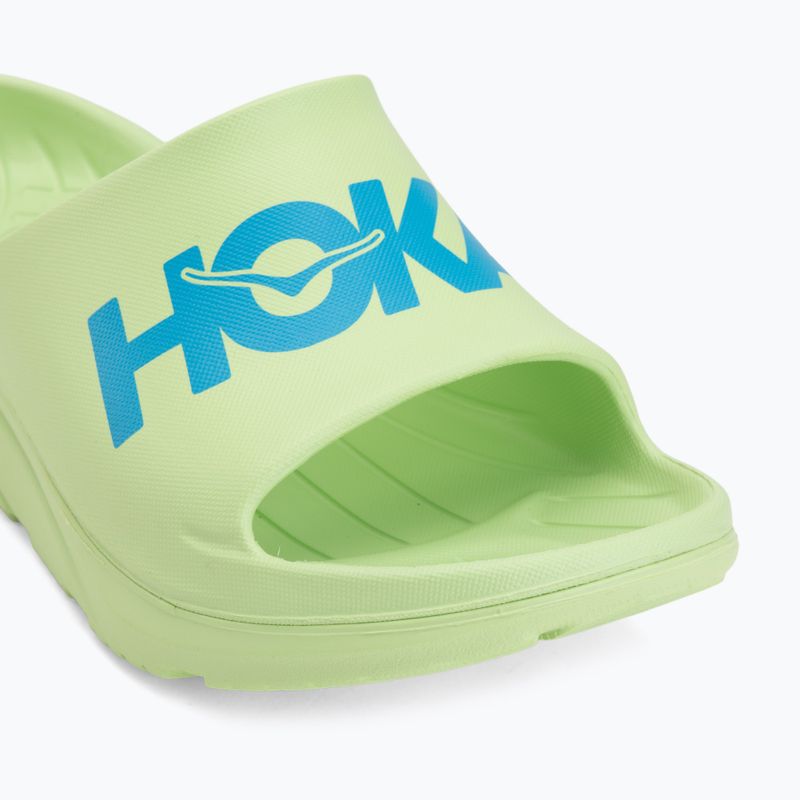 Papucsok HOKA Ora Athletic tart apple/skyward blue 7