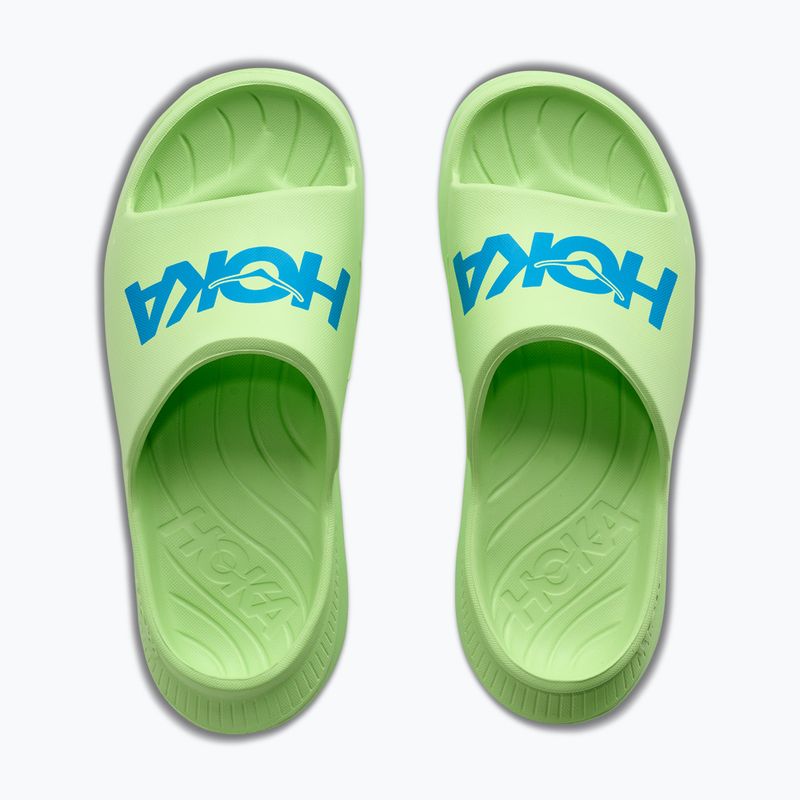 Papucsok HOKA Ora Athletic tart apple/skyward blue 7
