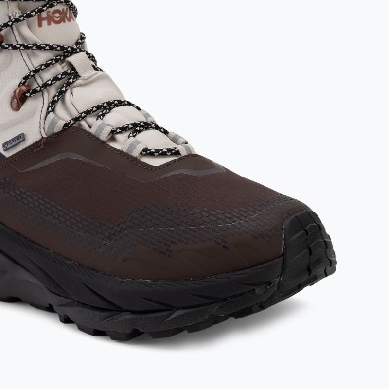Férfi túracipők HOKA Kaha 2 Frost GTX river rock grey/black 7