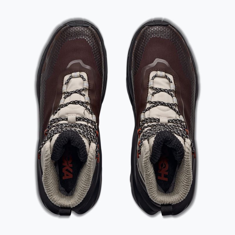 Férfi túracipők HOKA Kaha 2 Frost GTX river rock grey/black 8