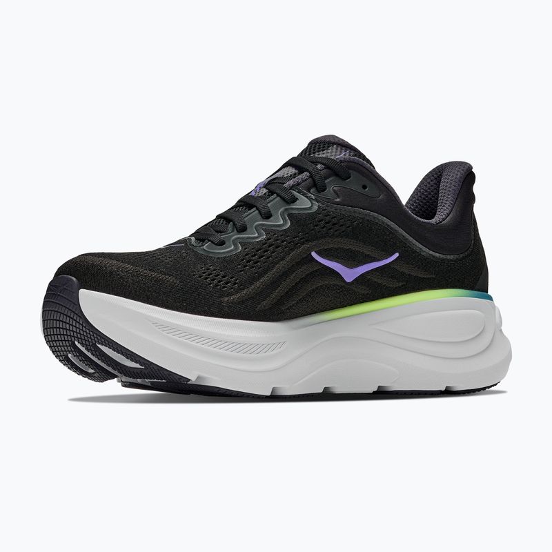 Férfi futócipők HOKA Bondi 9 black/neon yuzu 2