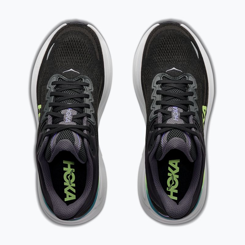 Férfi futócipők HOKA Bondi 9 black/neon yuzu 5