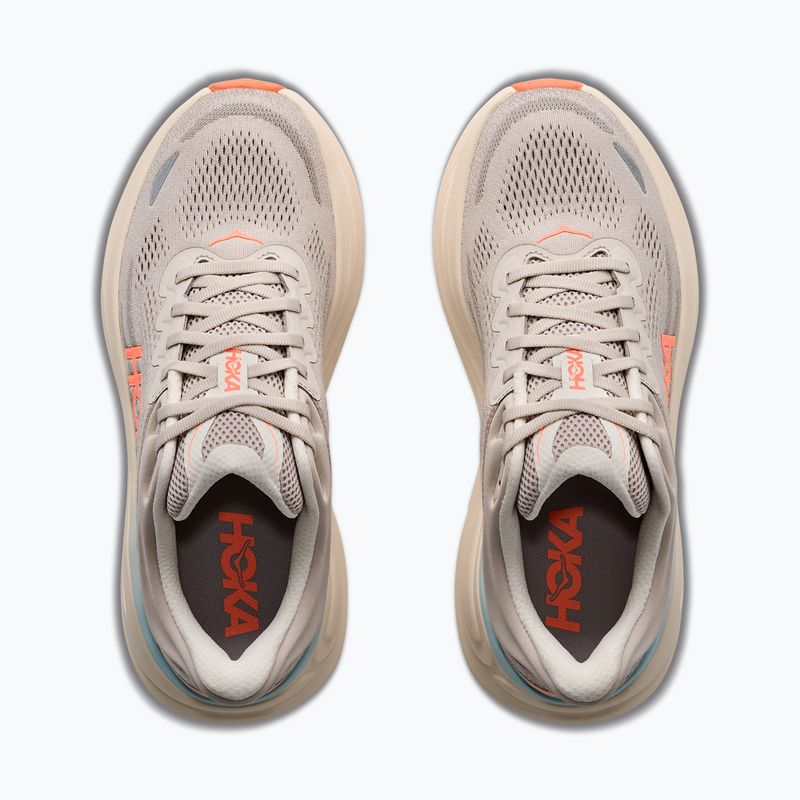 Női futócipők HOKA Bondi 9 Wide river rock grey/mineral ore 5
