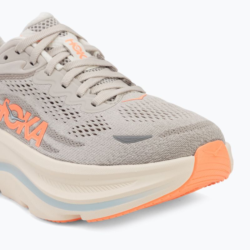 Női futócipők HOKA Bondi 9 Wide river rock grey/mineral ore 7