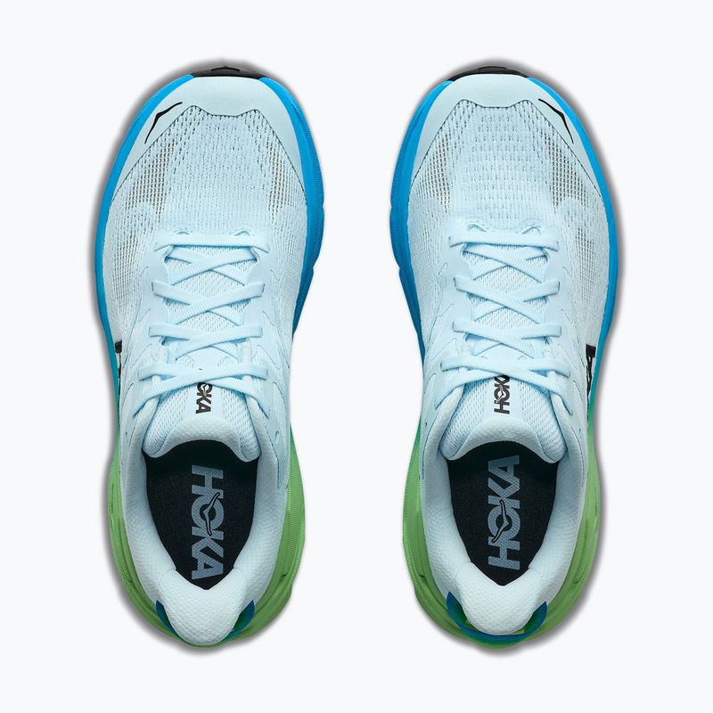 Női futócipők HOKA Challenger 8 Wide glimmering blue/tart apple 5