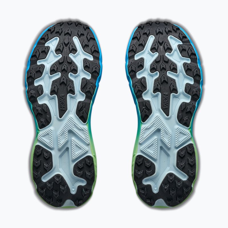 Női futócipők HOKA Challenger 8 Wide glimmering blue/tart apple 6