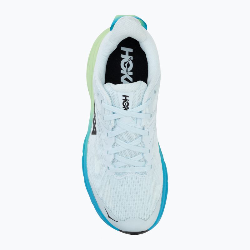 Női futócipők HOKA Challenger 8 Wide glimmering blue/tart apple 5