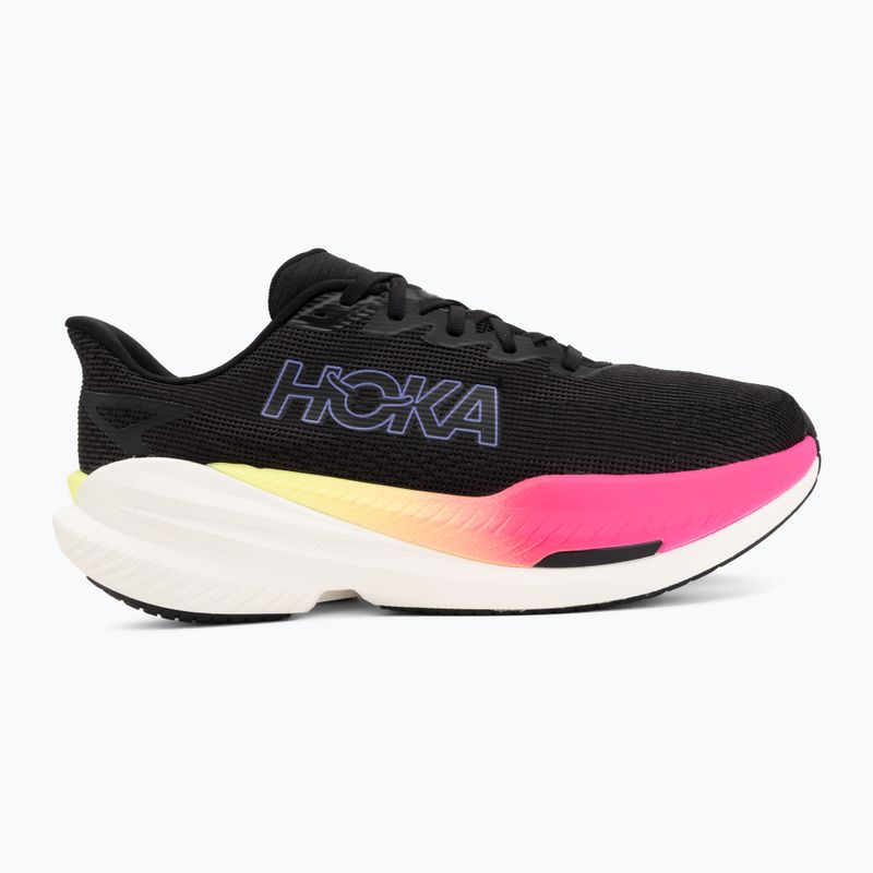 Férfi futócipők HOKA Mach X 3 black/neon nebula 2