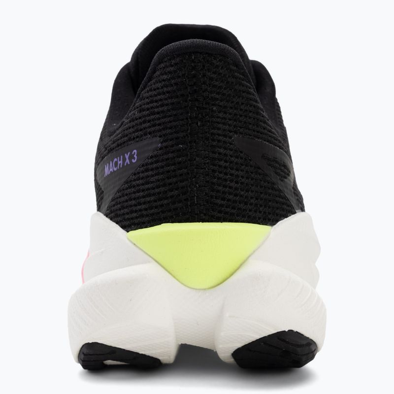 Női futócipők HOKA Mach X 3 black/neon nebula 6