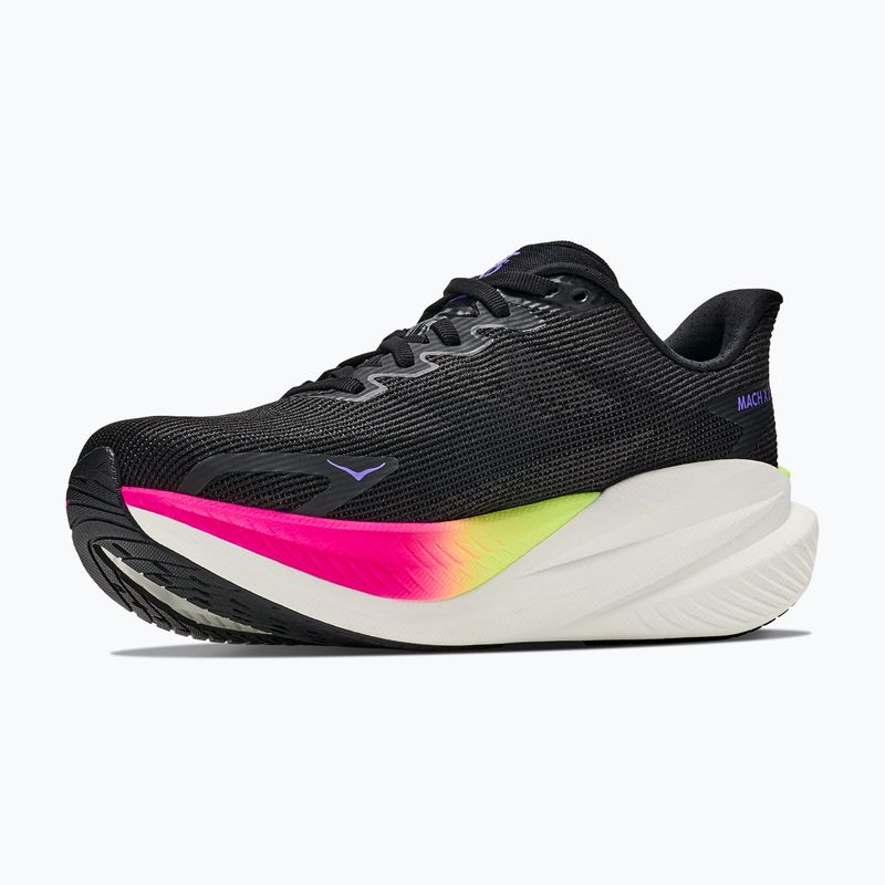 Női futócipők HOKA Mach X 3 black/neon nebula 4