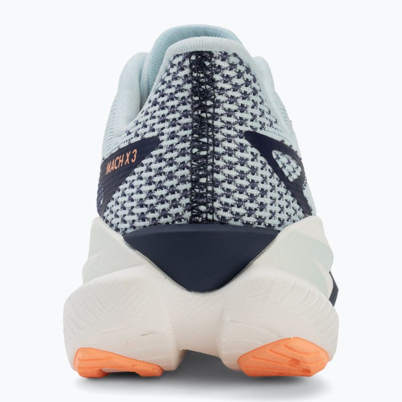 Női futócipők HOKA Mach X 3 glimmering blue/varsity navy 6